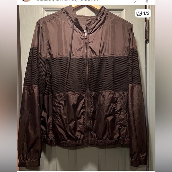 Torrid cropped mesh inset active jacket - Picture 2 of 4